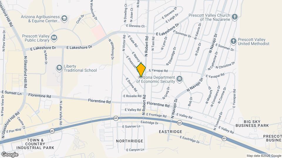 8195 E Yavapai Rd Mapa y Detalles de la Ubicación