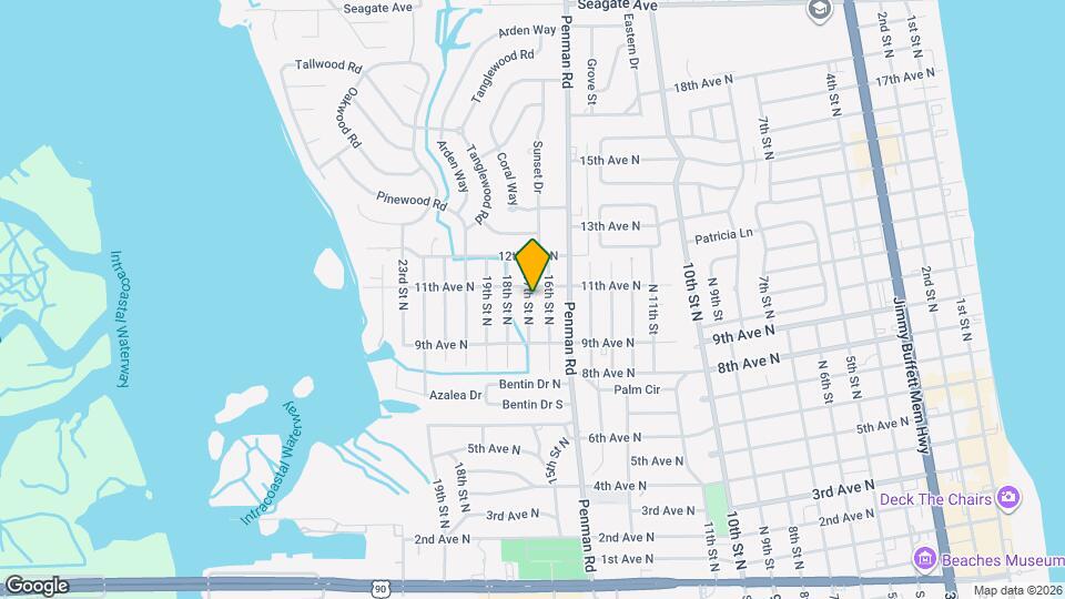 1117 17th St N Map and Location Details