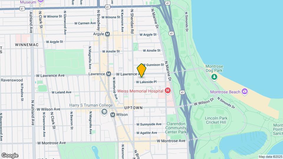 920 W Lakeside Pl Map and Location Details
