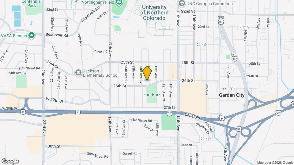 2547 14th Ave Mapa y Detalles de la Ubicación