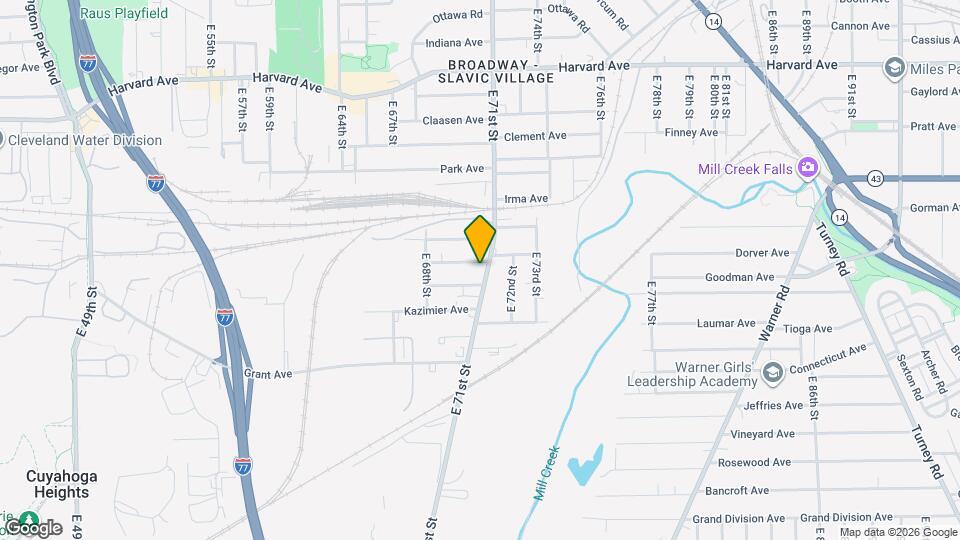 4284 E 71st St Map and Location Details