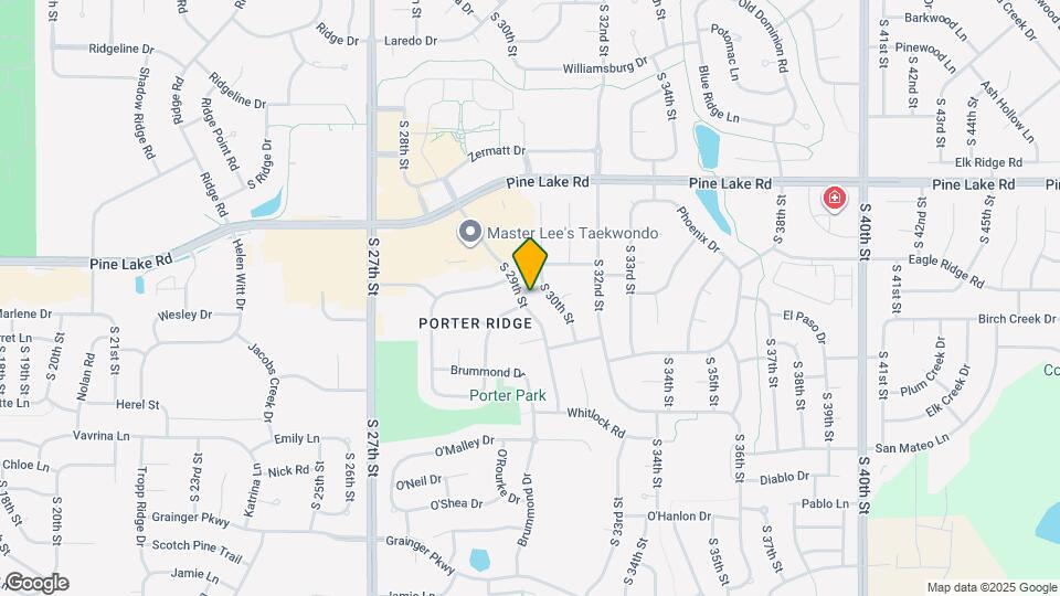 7316 S 29th St, Unit 210 Up Stairs Map and Location Details