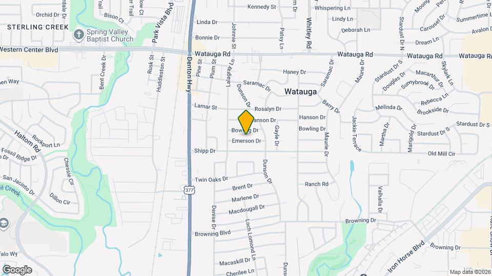 5729 Emerson Dr Map and Location Details