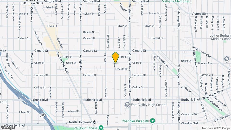 11074 Califa St Mapa y Detalles de la Ubicación