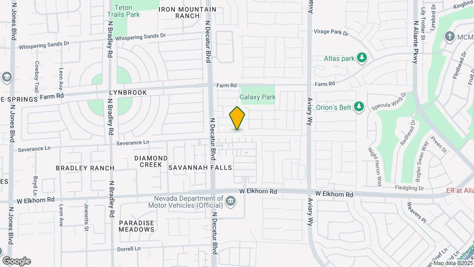 4625 Ridgeley Ave Map and Location Details