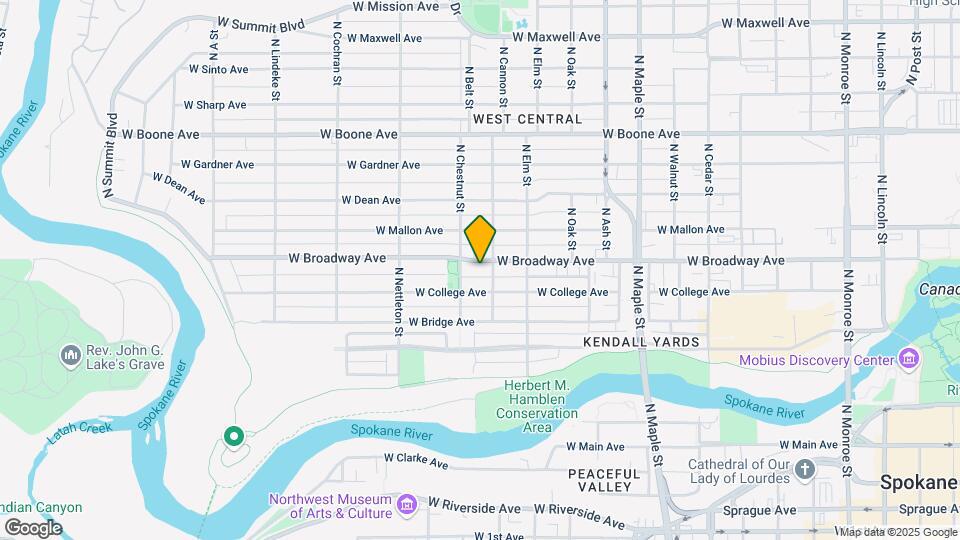 2011 W Broadway Ave Map and Location Details