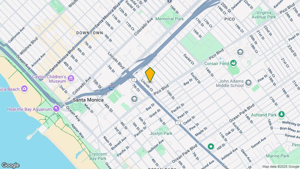 1838 9th St Map and Location Details