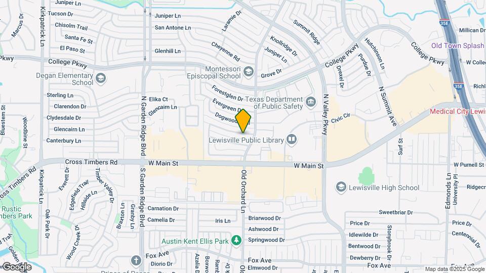 1320 Cherry Hill Ln Map and Location Details