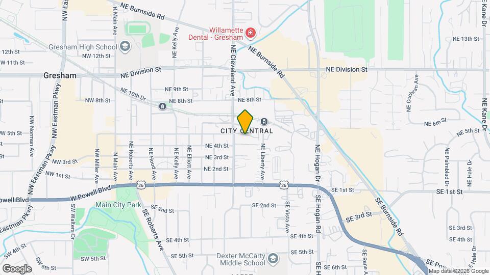 1134 NE 5th St Map and Location Details