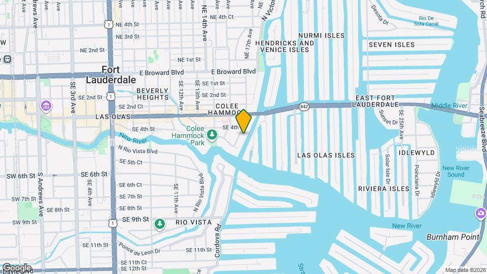 420 SE 17th Ave Map and Location Details