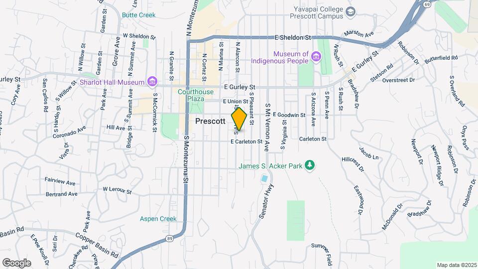 237 S Alarcon St Map and Location Details