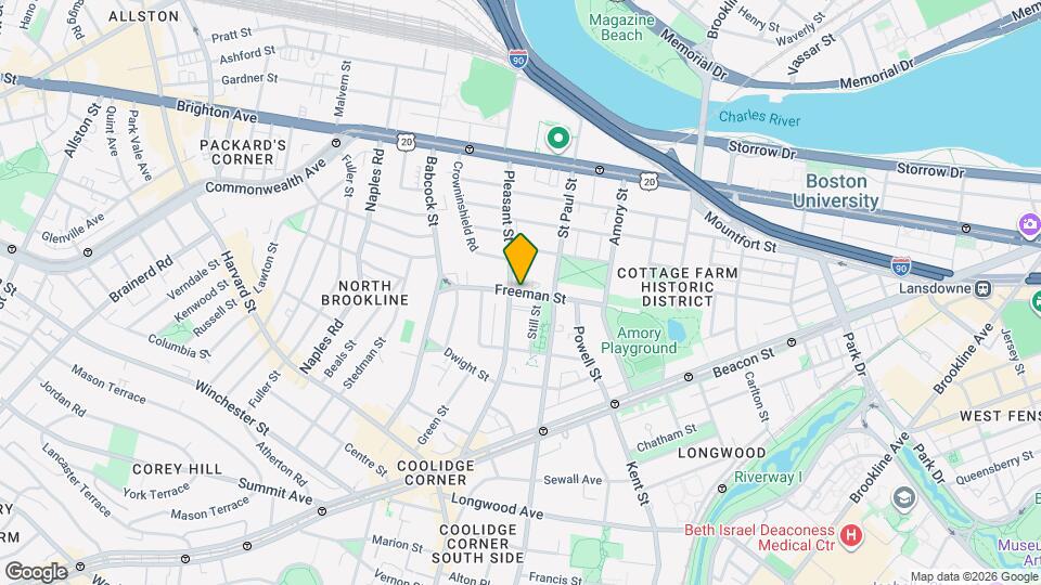 189 Freeman St Map and Location Details