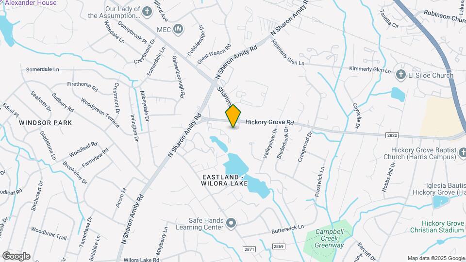 2558 Carya Pond Ln Map and Location Details