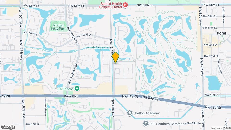 4719 NW 96th Pl Mapa y Detalles de la Ubicación