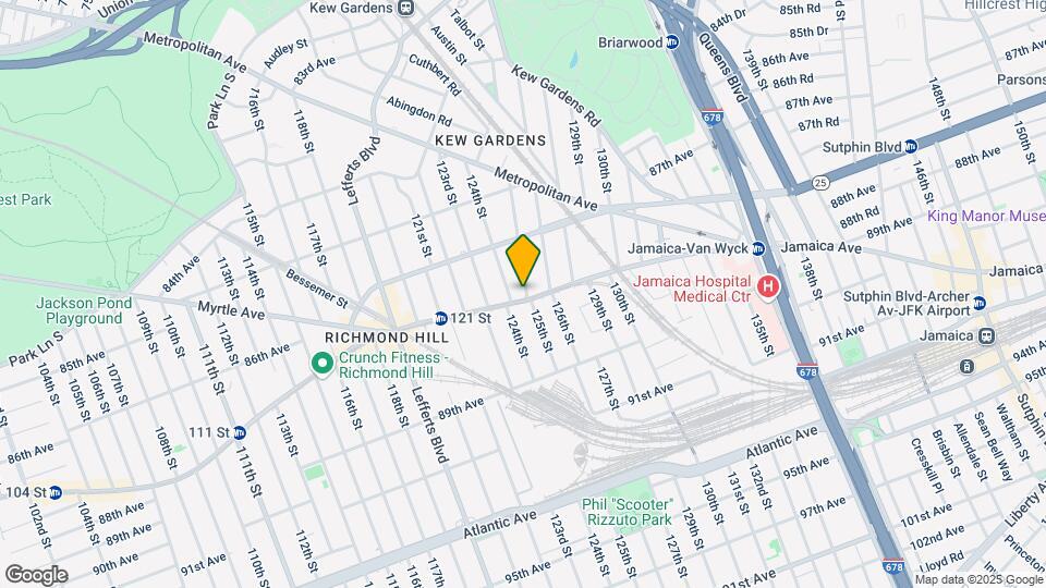124-13 Jamaica Ave Map and Location Details