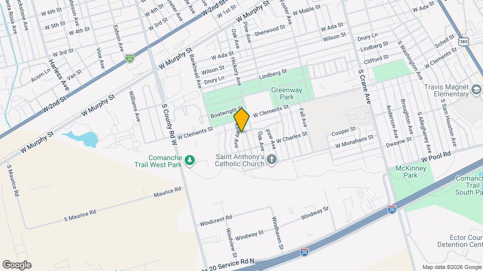 1503 Keeling St Map and Location Details