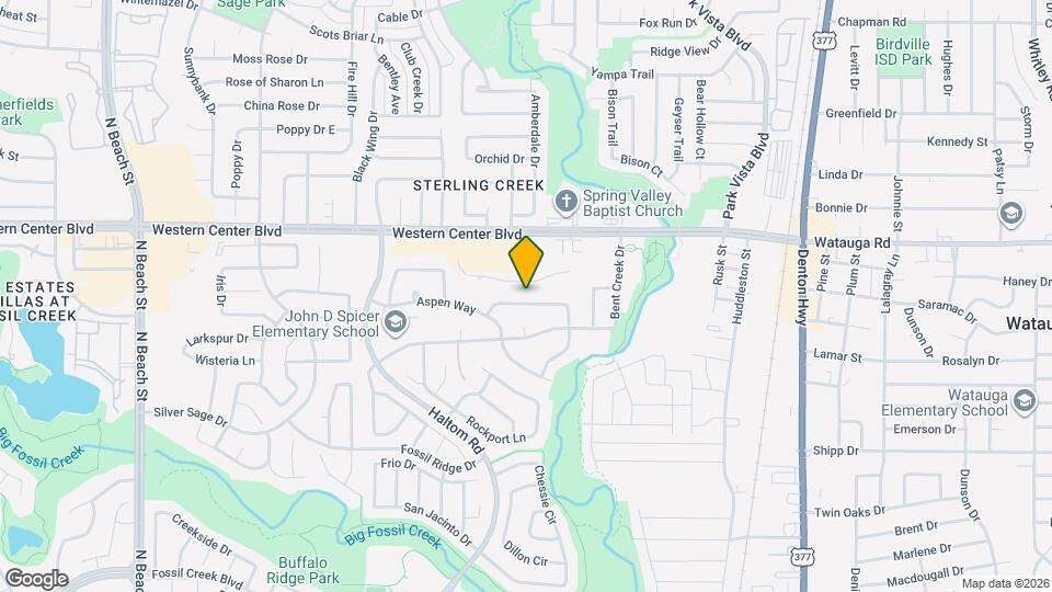 4609 Cripple Creek Rd Map and Location Details