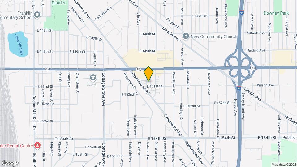 15041 Dobson Ave Map and Location Details