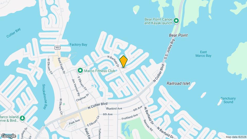1206 Martinique Ct Map and Location Details