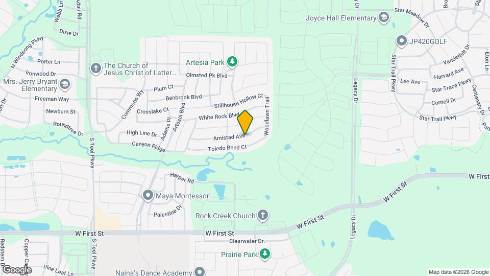 16532 Amistad Ave Map and Location Details