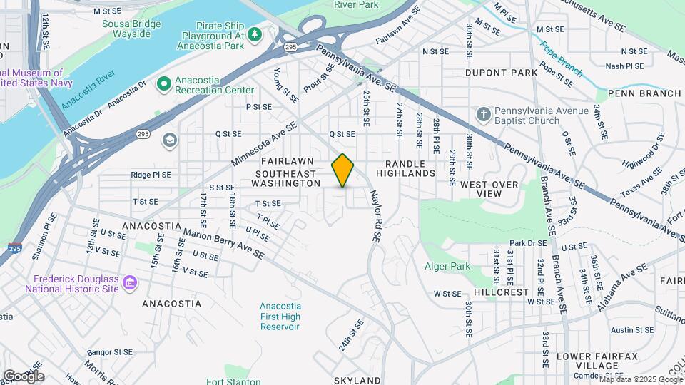 2351 S St SE, Unit B Map and Location Details