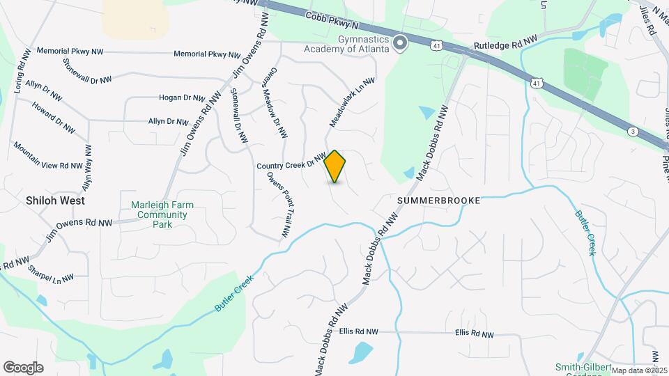 3510 Shelly Dr NW Map and Location Details