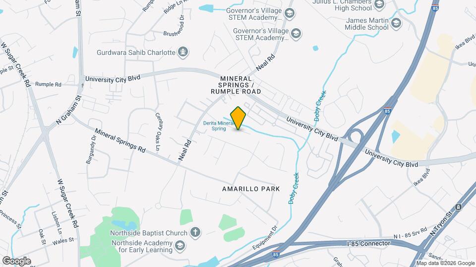 1129 Well Spring Dr Map and Location Details