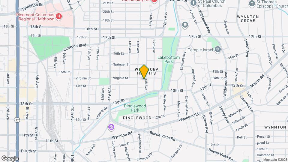 1409 16th Ave Map and Location Details