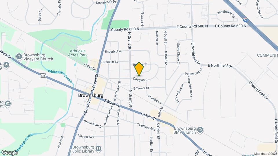 420 Douglas Dr Map and Location Details