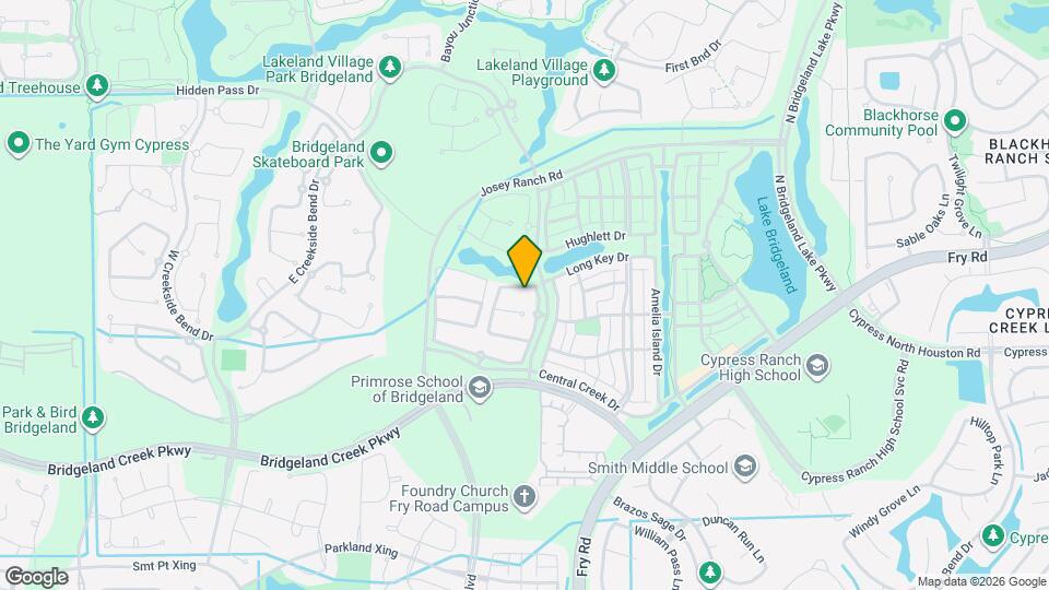 18611 Navarro Branch Dr Map and Location Details