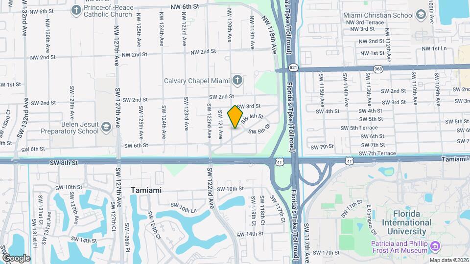 501 SW 120th Ave Map and Location Details