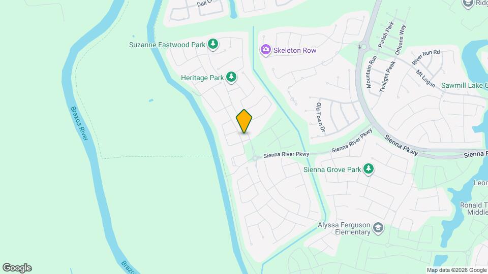 2106 Ironwood Pass Dr Map and Location Details