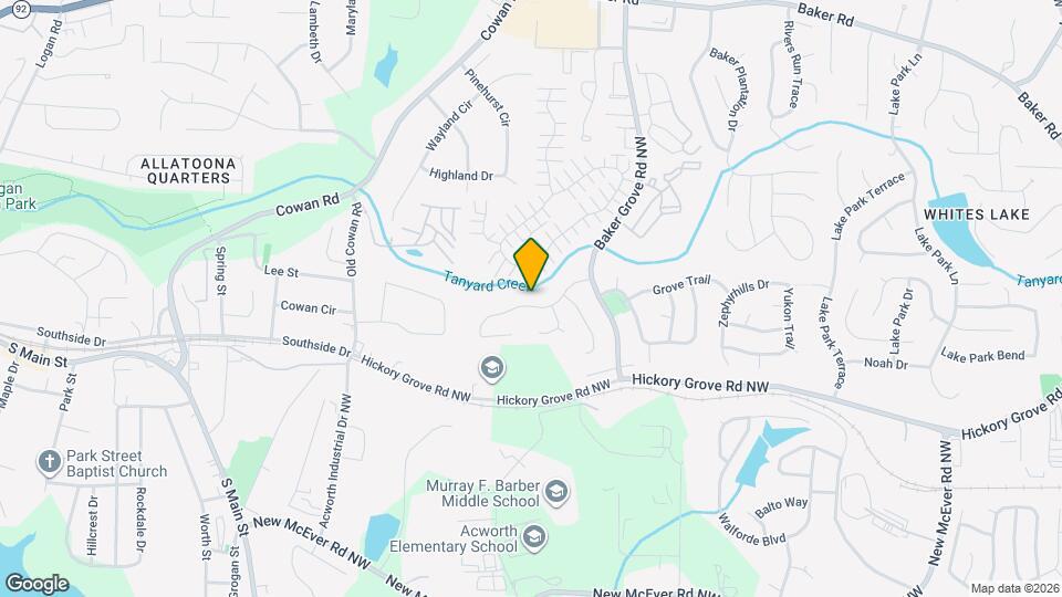 3322 Grove Park Terrace NW Mapa y Detalles de la Ubicación