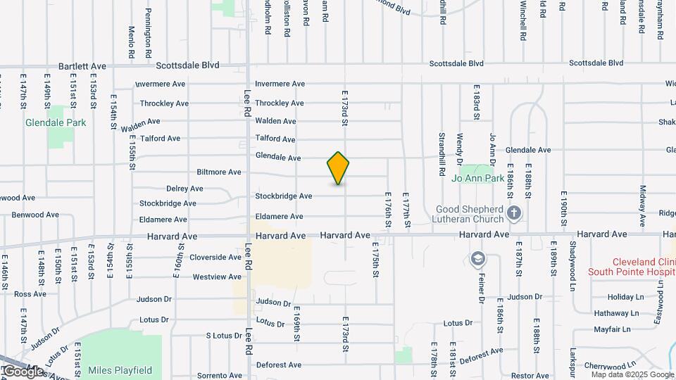 17207 Stockbridge Ave Map and Location Details