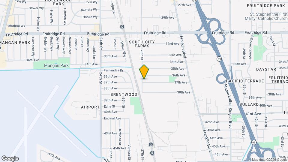 5891 28th St Map and Location Details