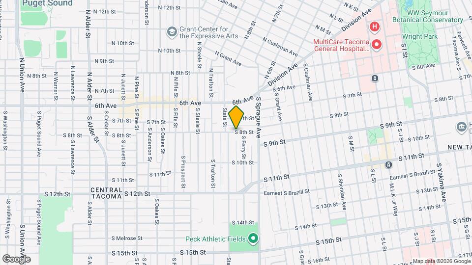 2037 S 8th St Map and Location Details