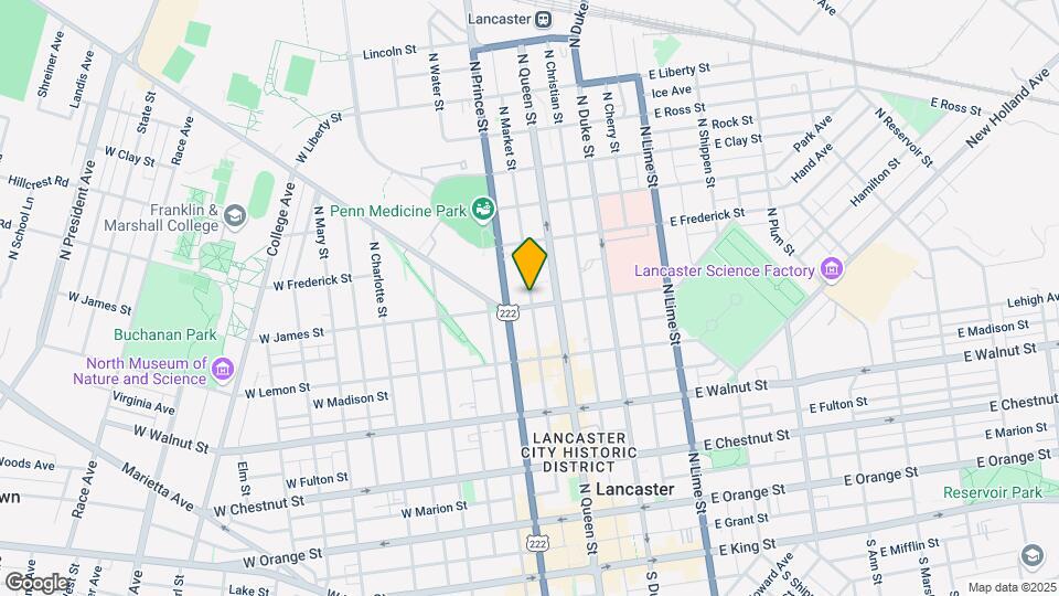 31 W James St-Unit -2 Map and Location Details