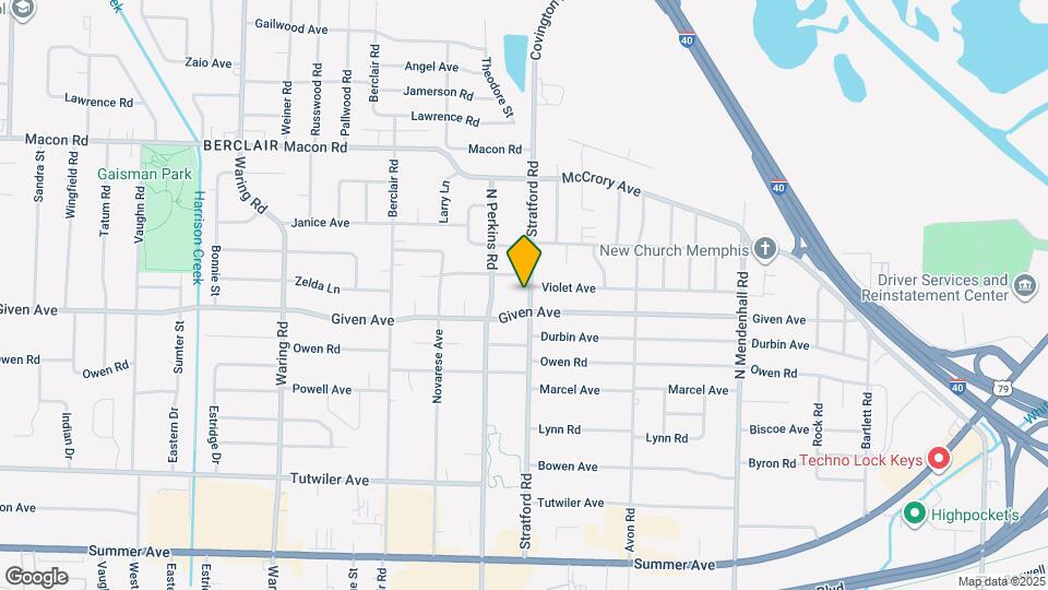 953 Stratford Rd Map and Location Details
