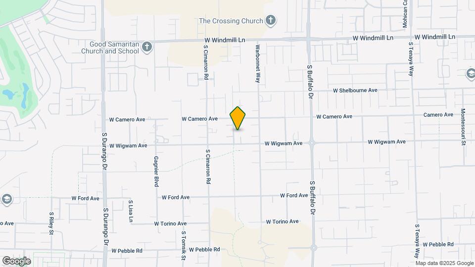 8080 W Wigwam Ave Map and Location Details