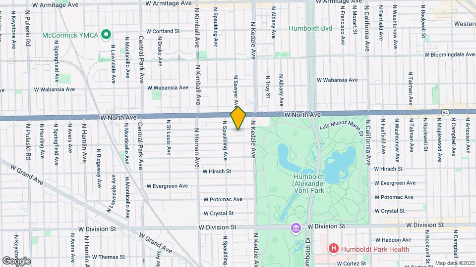 3233 W Pierce Ave, Unit 1 Map and Location Details