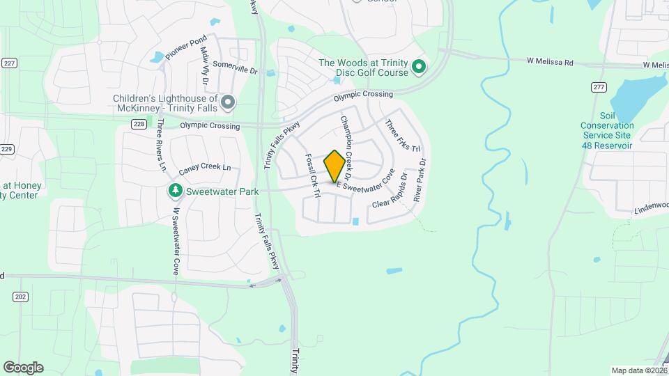 405 Green Gables Dr Map and Location Details