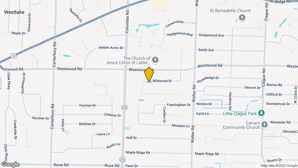 25107 Wildwood Dr Map and Location Details