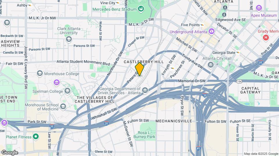 250 Castleberry Station Dr SW Map and Location Details