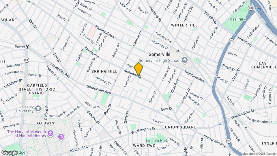 108 Summer St, Unit a1 Map and Location Details