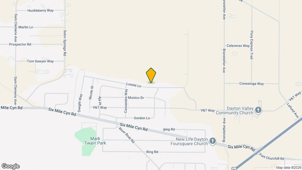2072 Lonnie Ln Mapa y Detalles de la Ubicación