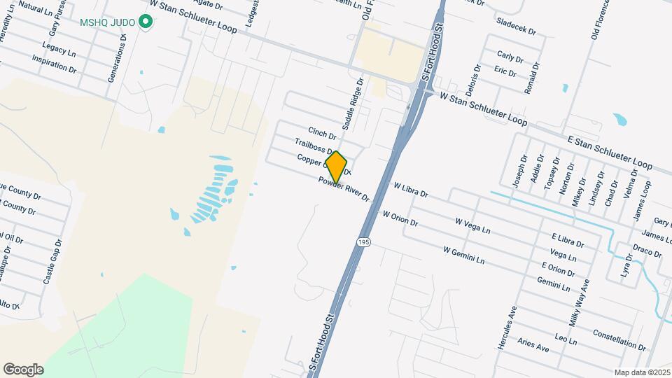 1204 Powder River Dr-Unit -Unit A Map and Location Details