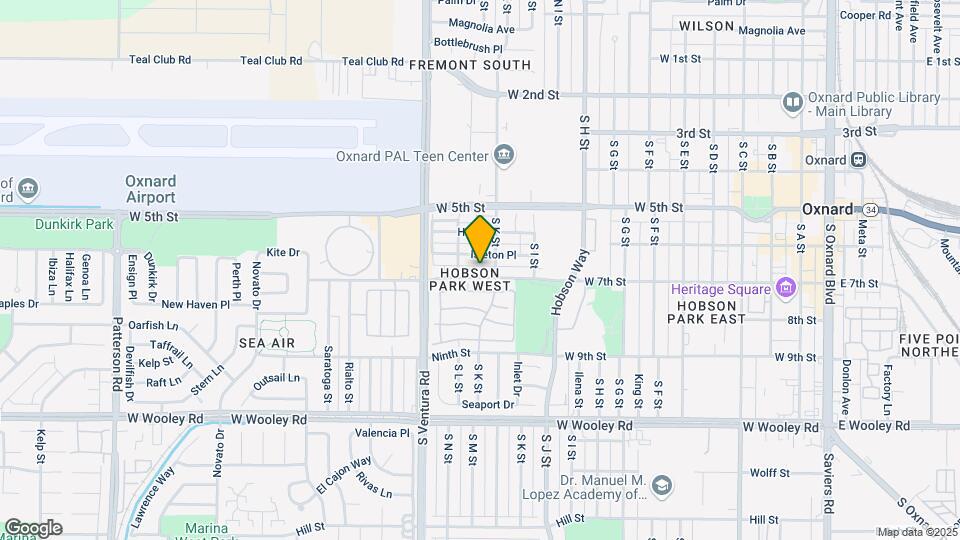1221 W 7th St Mapa y Detalles de la Ubicación