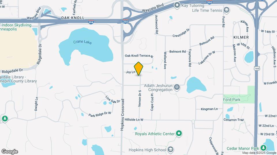 1900 Vernon Dr S Map and Location Details