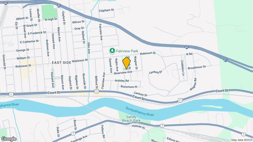 35 Riverview Ave Map and Location Details