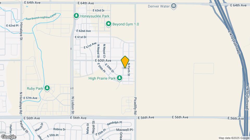 5926 N Orleans St Map and Location Details